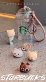 Starbucks, кофейный брелок, милая подвеска, 3D