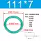 Vòng đệm kín Vòng chữ O cao su flo đường kính trong 24--1000mm Độ dày 7mm Chống ăn mòn và nhiệt độ cao Vòng chữ O thương hiệu Mingxin phớt thủy lực nok 