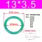 Vòng chữ O cao su flo có đường kính ngoài 10/11/12/13/14/15/16/17/18/19/20/21/22/23*3.5 phốt bơm thủy lực 