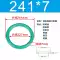 Đường kính trong của vòng chữ O cao su flo 195/200/203/206/212/215/216/218/224/227/228*7 phớt cao su thủy lực 