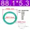 Đường kính trong của vòng chữ O cao su flo 60/61.5/63/65/67/68/69/71/72/73/75/76/77.5*5.3 phớt thủy lực skf 