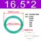 Vòng chữ O cao su flo có đường kính ngoài 11,5/12/12,5/13/13,5/14/14,5/15/15,5/16/16,5*2 phớt thủy lực 