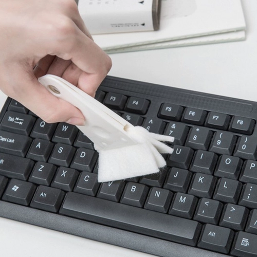 Электрический вентилятор клевер Очистка чистящая чистящая кисточка для кондиционера для кондиционера посещение пыль пыли чистка зазора чистая щетка