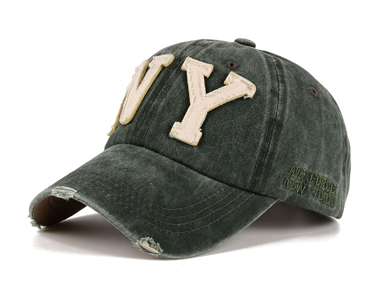 Washed military green