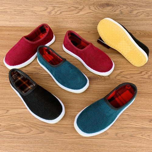 Нескользящие слипоны, обувь, туфли для матери, рабочие лоферы, мягкая подошва, против усталых ног
