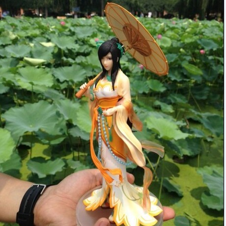 仙剑奇侠传5雨柔手办/仙剑5豪华柔情版内唐雨柔手办送徽章 官方