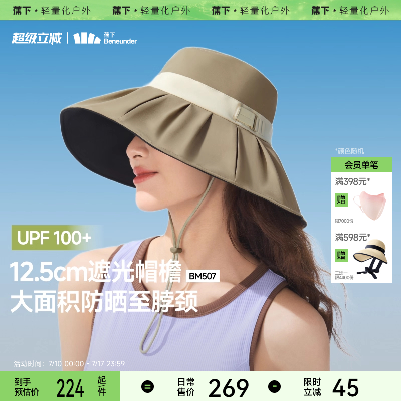 加大帽檐加大防护 帽檐随意凹造