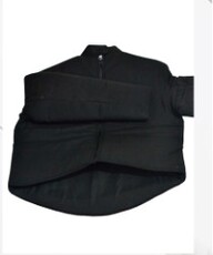 спорт 上海健力击剑器材 帆布练习服 有白色和黑色两种 侧拉链 背后系带