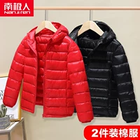 【2 куска хлопковой одежды】 черный+красный