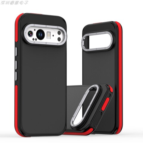 Matte Metal Tough Shockproof Drop Resistant Anti SlipGoogle 9, 9 Pro, 9 Pro XL Google Pixel Phone Case
