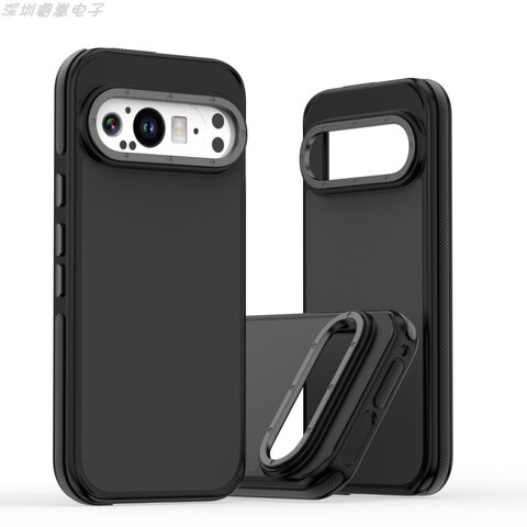 Matte Metal Tough Shockproof Drop Resistant Anti SlipGoogle 9, 9 Pro, 9 Pro XL Google Pixel Phone Case