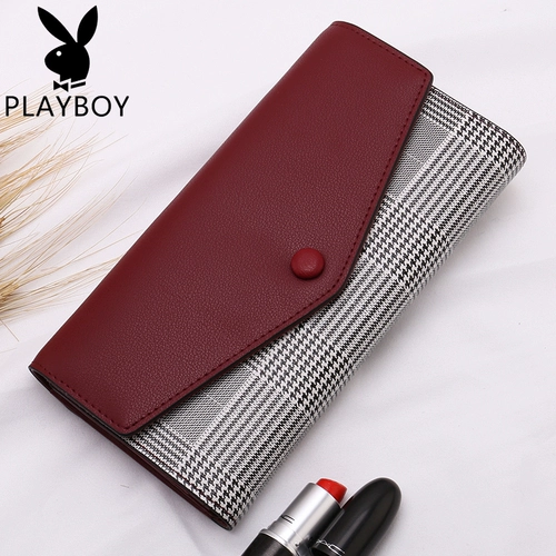 Playboy, бумажник, длинная кожаная модная сумка через плечо, сумка с петлей на руку, 2020 года