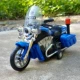 Prince Blue Motorcycle Police Car