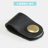 Черный, кожаный, воловья кожа