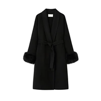 Черный, длинный