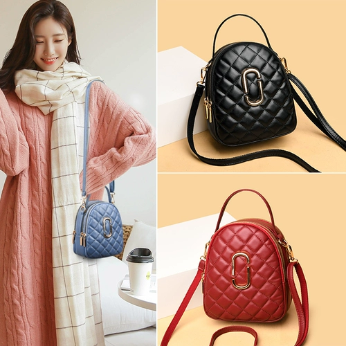 Сумка для телефона, маленький мобильный телефон, небольшая сумка, сумка на одно плечо, из натуральной кожи, коллекция 2022