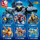 Подлинная Pacific 2 Mech Model Model Mesting Strange Consamens, совместимые с Legao Boys, упаковывают мальчики и детские игрушки