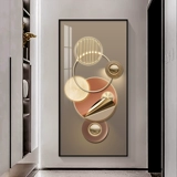 Hyundai Simple Decorative Decorative Painting Вертикальная версия входного коридора, проходная живопись, атмосфера северной легкой роскошной оленей абстрактной роскошной олень