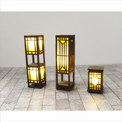 taobao agent [One year old and one] OB11/12 points of ancient style furniture furniture lamp lantern props scene customization