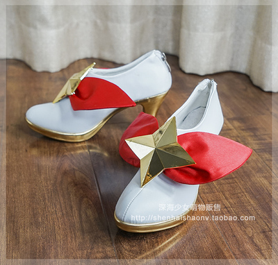 taobao agent LOL Magic Girl Star Guardian Guardian Miss Miss Female Gun COS Shoes COSPLAY Shoes