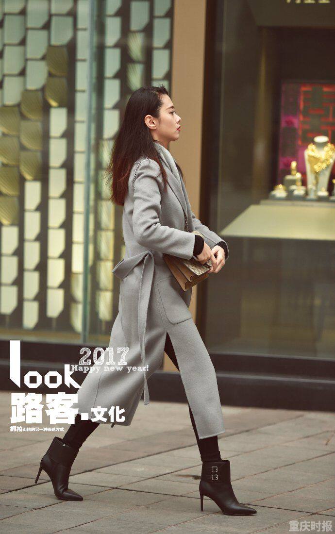 路客文化:看重庆美女冬日的时尚打扮