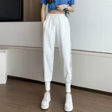 Модные штаны, осенние белые повседневные брюки для отдыха, свободный крой, по фигуре, коллекция 2021