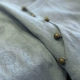Suhe ban đầu áo sơ mi năm điểm tay áo sơ mi cổ điển vải lanh của phụ nữ vải lanh thẳng dài trung bình thoải mái mùa hè - Áo sơ mi
