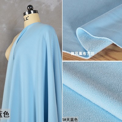 taobao agent Azure velvet fleece demi-season keep warm sweatshirt