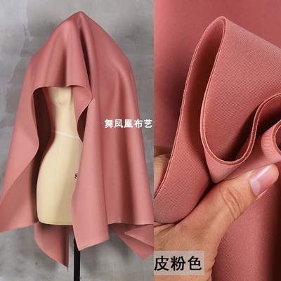 taobao agent Rubber red leather pink wire space cotton fabric Thick three-dimensional profile elastic air layer air cotton fabric