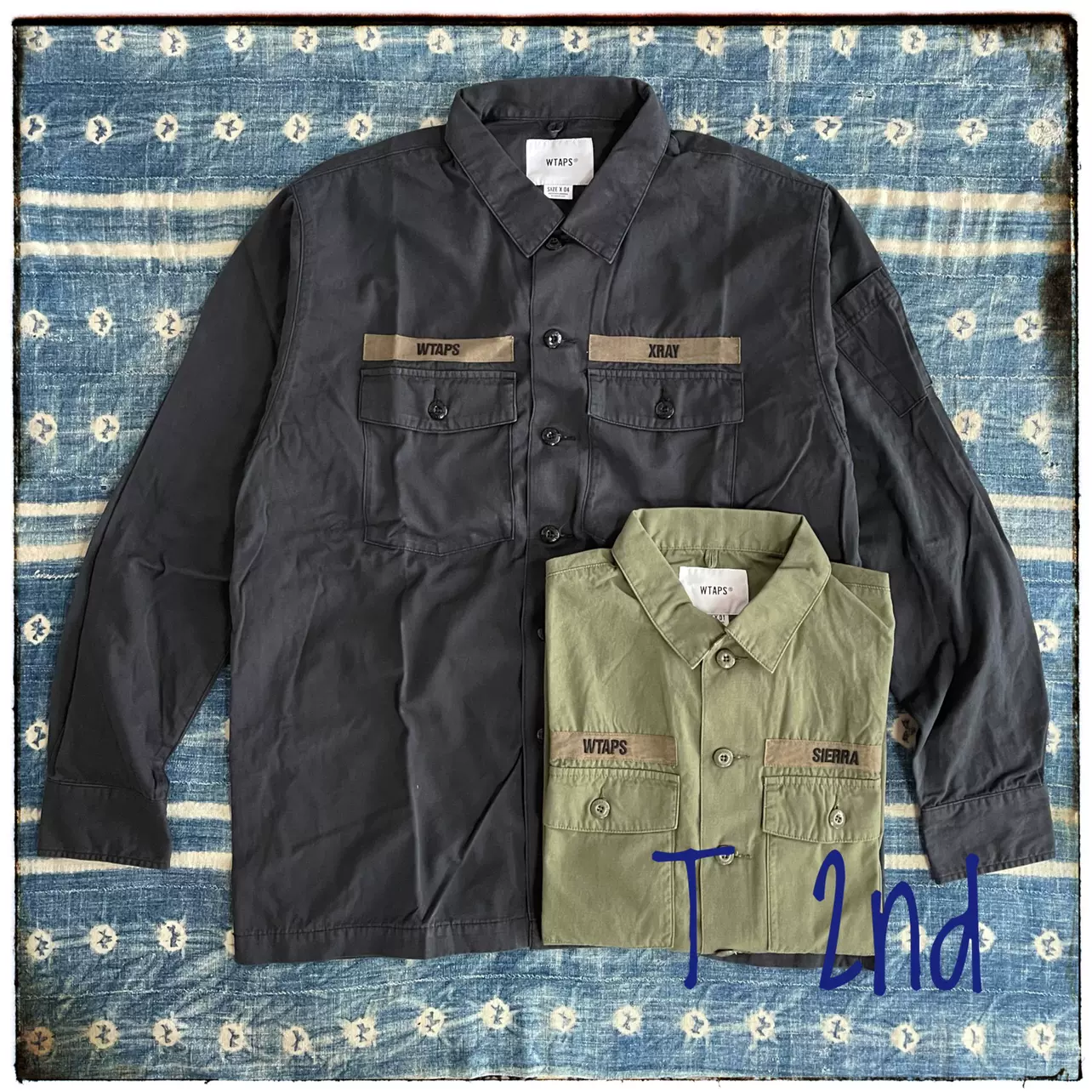 現貨WTAPS 20SS SCOUT LS/SHIRT.COTTON.OXFORD長袖無領單袋襯衫-Taobao