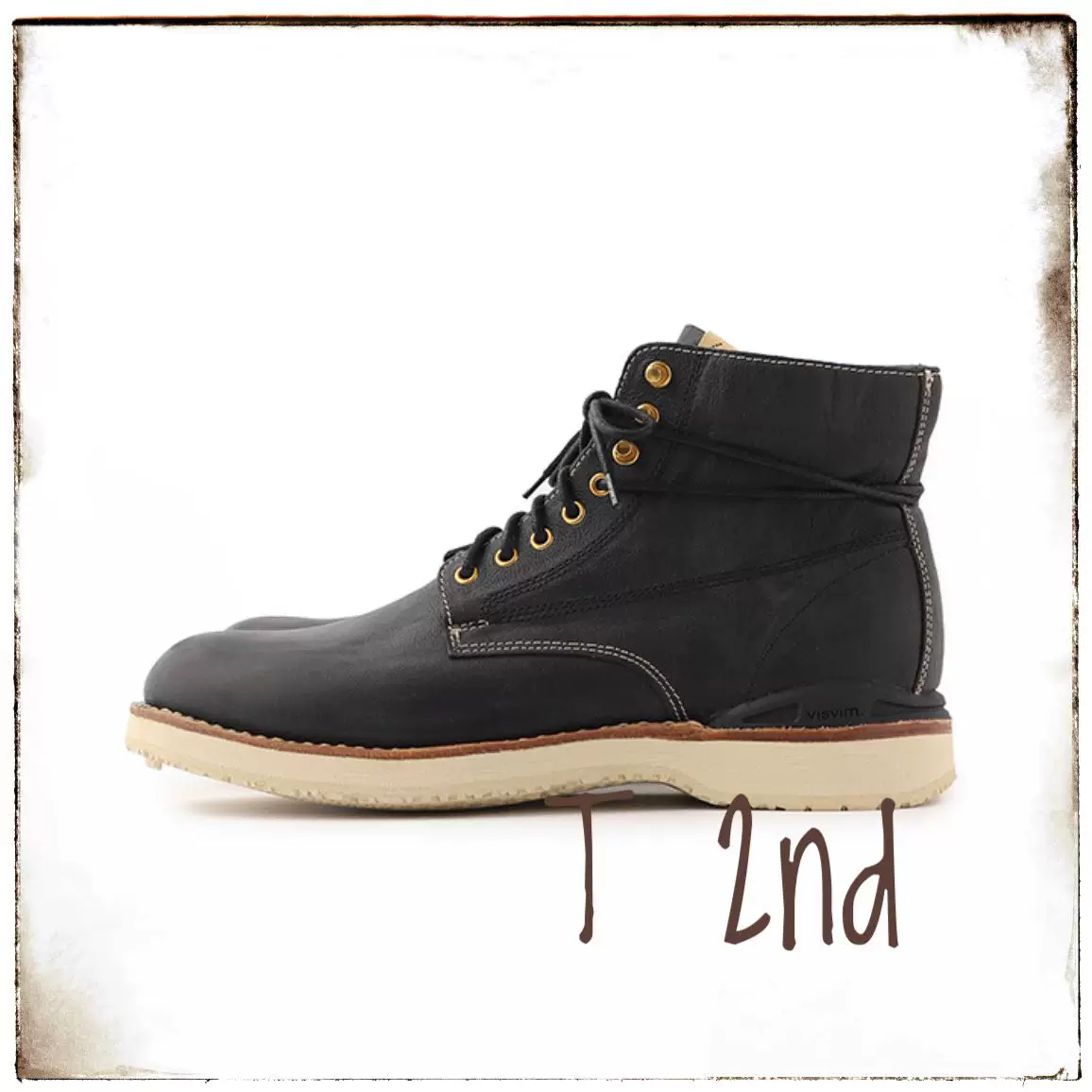 代购 VISVIM 22SS SPOT ITEM VIRGIL BOOTS-FOLK 袋鼠皮靴子