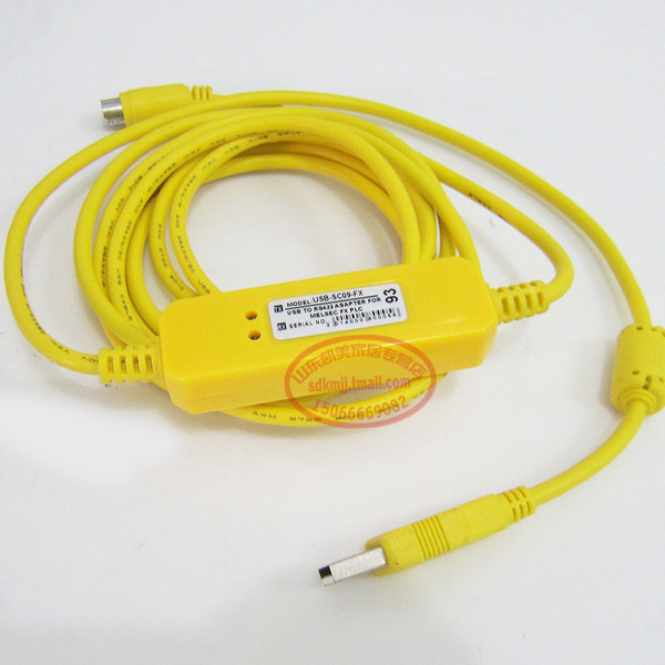 Подходит для mitsubishi ПЛК программирование кабель  USB-SC09-fx RS422 3 пояс привод коммуникация кабель