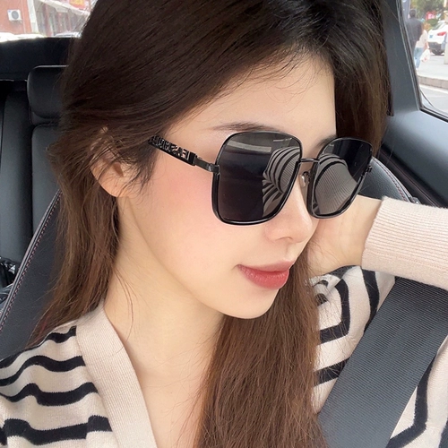 Модные квадратные солнцезащитные очки для влюбленных, в корейском стиле, по фигуре, защита от ультрафиолета
