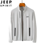 JEEP/吉普 Мужская летняя дорожная одежда для защиты от солнца для отдыха, дышащий легкий и тонкий лонгслив, куртка, оверсайз