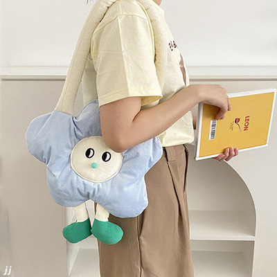 taobao agent Cute one-shoulder bag, small shoulder bag, underarm bag, flowered