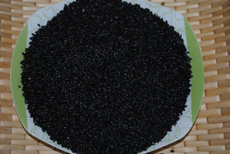 农家自种黑米粉有机黑米粉 无染色黑香米粉 五谷杂粮 粉补肾乌发 - i