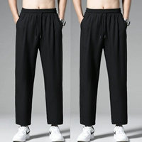 Прямой черный+прямой черный [эластичная модель]