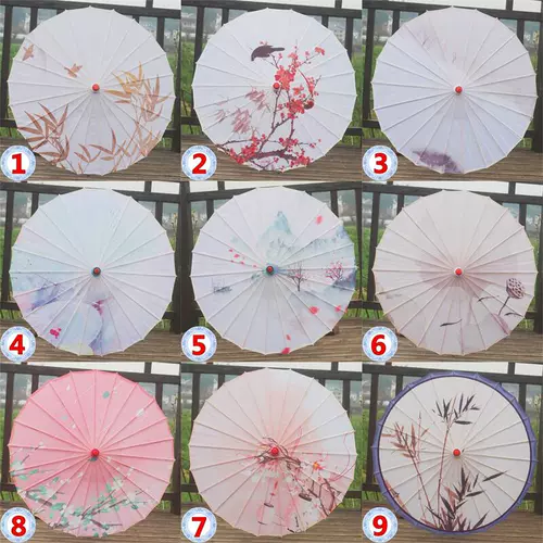 Дождь -Напорядочный солнцезащитный крем Древняя зонтичная масляная бумага зонтик отель