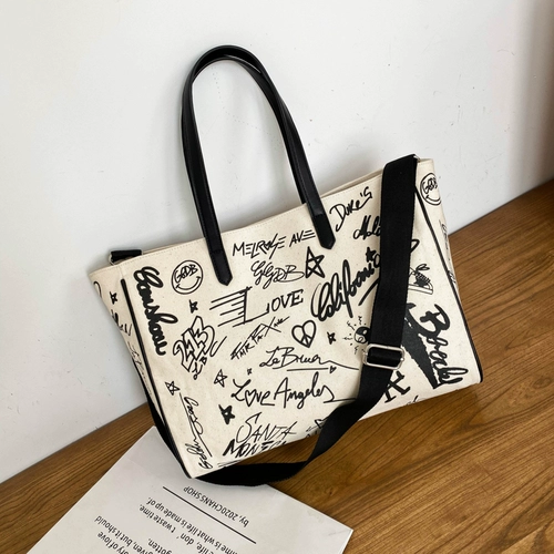 Вместительная и большая летняя портативная сумка через плечо, сумка на одно плечо, коллекция 2021