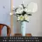 Hoa giả cao cấp, hoa giả mộc lan trắng, bó hoa phòng khách, trang trí phòng ngủ đặt sàn, cắm hoa khách sạn thân cây mai giả Cây hoa trang trí