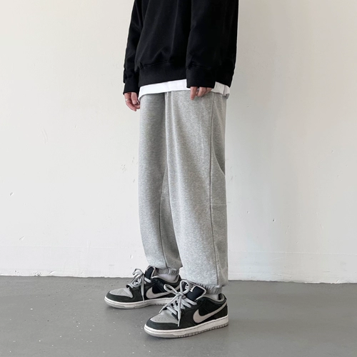 Демисезонные японские спортивные штаны для школьников, оверсайз