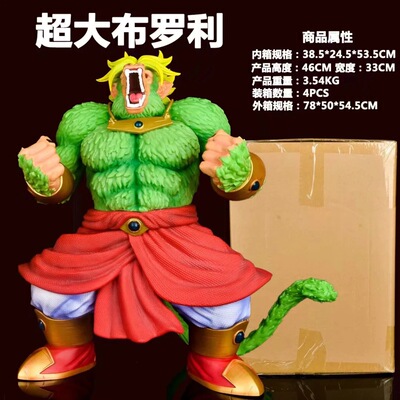 taobao agent Seven Dragon Ball 2021 New Super Saiyan Grand Ape Big Edition Brolyjin scene model box