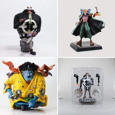 taobao agent One Piece Qihai Revolutionary Army tyrant bear fish man very clown Bashabel shark man Jeping POP hand -made model