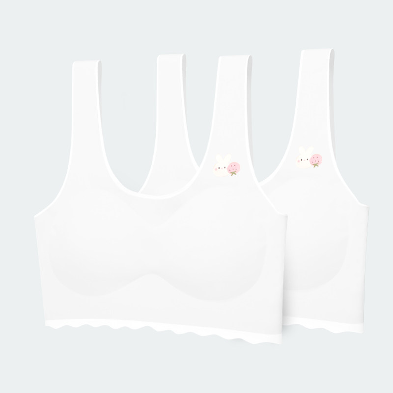 朵熙儿冰丝少女小背心