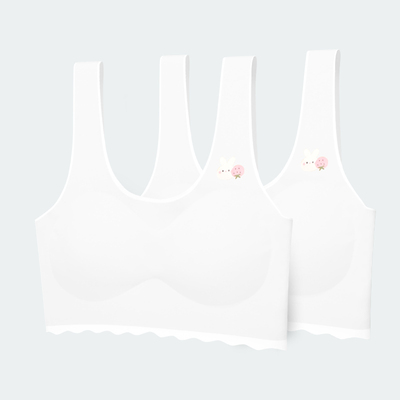 朵熙儿女童发育小背心无痕冰丝