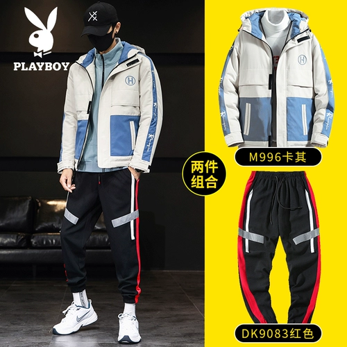 Playboy, куртка, пуховик с пухом, осенний демисезонный комплект, 2019