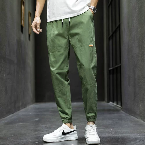 Летние тонкие хлопковые шелковые штаны, свободный крой, подходит для подростков