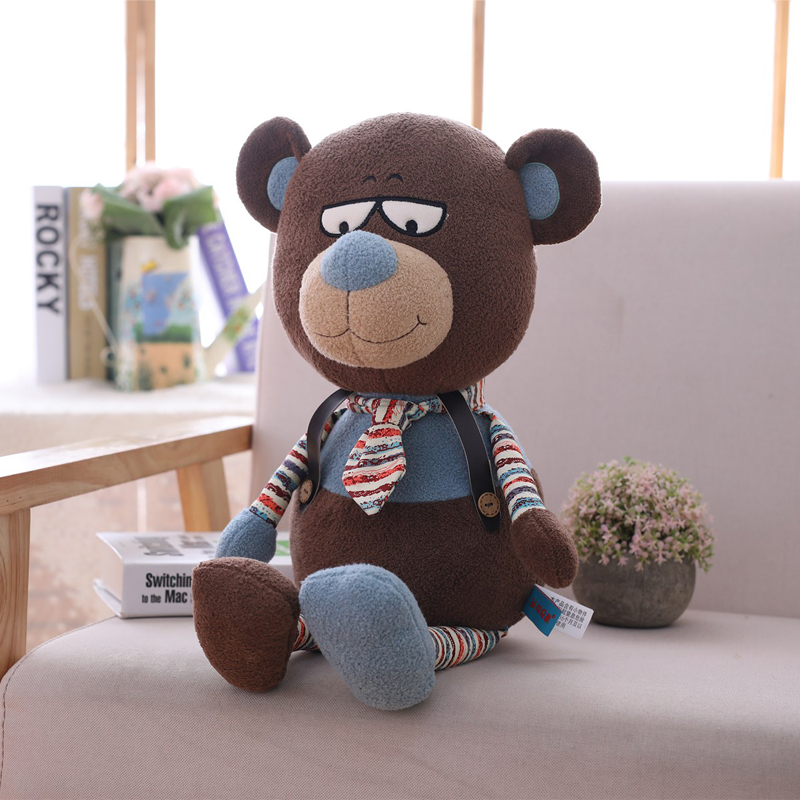 Cool Doll BearHowitzer Cool  lovely elephant rabbit mouse Plush toys Doll a birthday present doll give people gift
