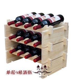 

Подставка для вина Nine plus nine Wine Rack DIY Z006