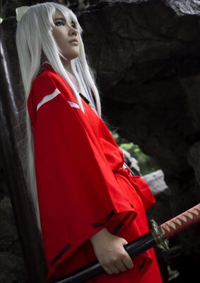 taobao agent Arctic COSPLAY clothing rental Inuyasha COS clothing kimono Kifei Ge Wei full set of spot rental